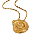 SHELLWE NECKLACE WATERPROOF 18K GOLD - VELOWE
