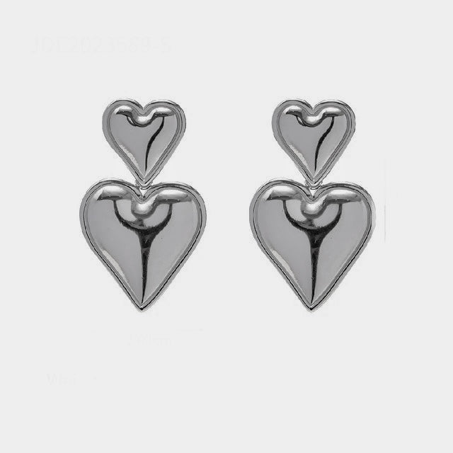 CORAZONES WATER DROP EARRINGS (Copy)