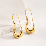 AURORA EARRINGS 18K PVD STAINLESS STEEL | VELOWE