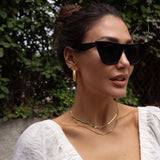 REGGIE GOLD DOUBLE NECKLACE - VELOWE