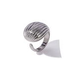 SEASHELLS RING SILVER WATER - VELOWE