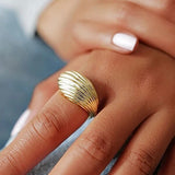 SEASHELLS RING WATER - VELOWE