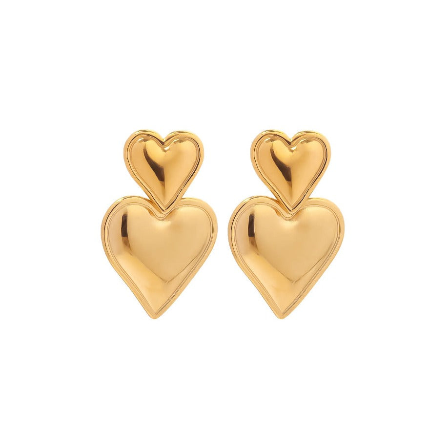 CORAZONES WATERPROOF EARRINGS - VELOWE