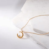 MOON NECKLACE WATERPROOF - VELOWE