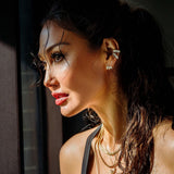 MOCHI BAGUETTE EAR CUFFS – 18K GOLD PVD | WATER-RESISTANT