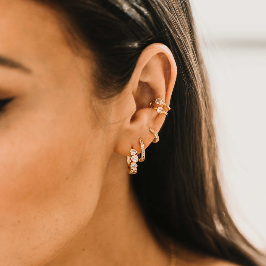RAY EAR CUFF GOLD