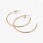 STAR HOOPS EARRINGS - VELOWE
