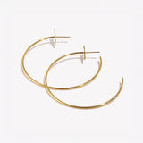 STAR HOOPS EARRINGS - VELOWE