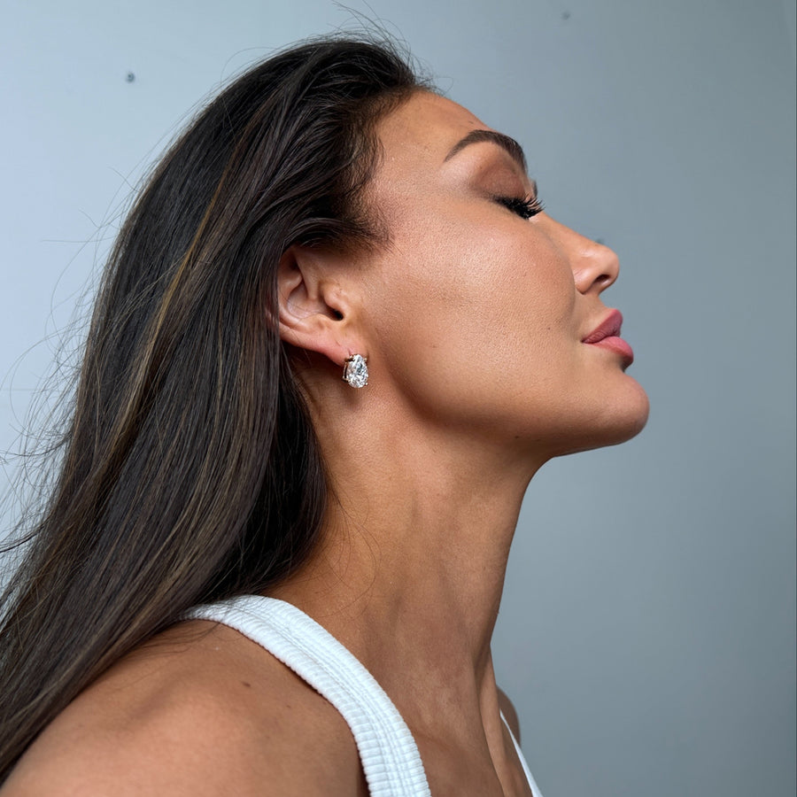 TEAR EARRINGS WATERPROOF
