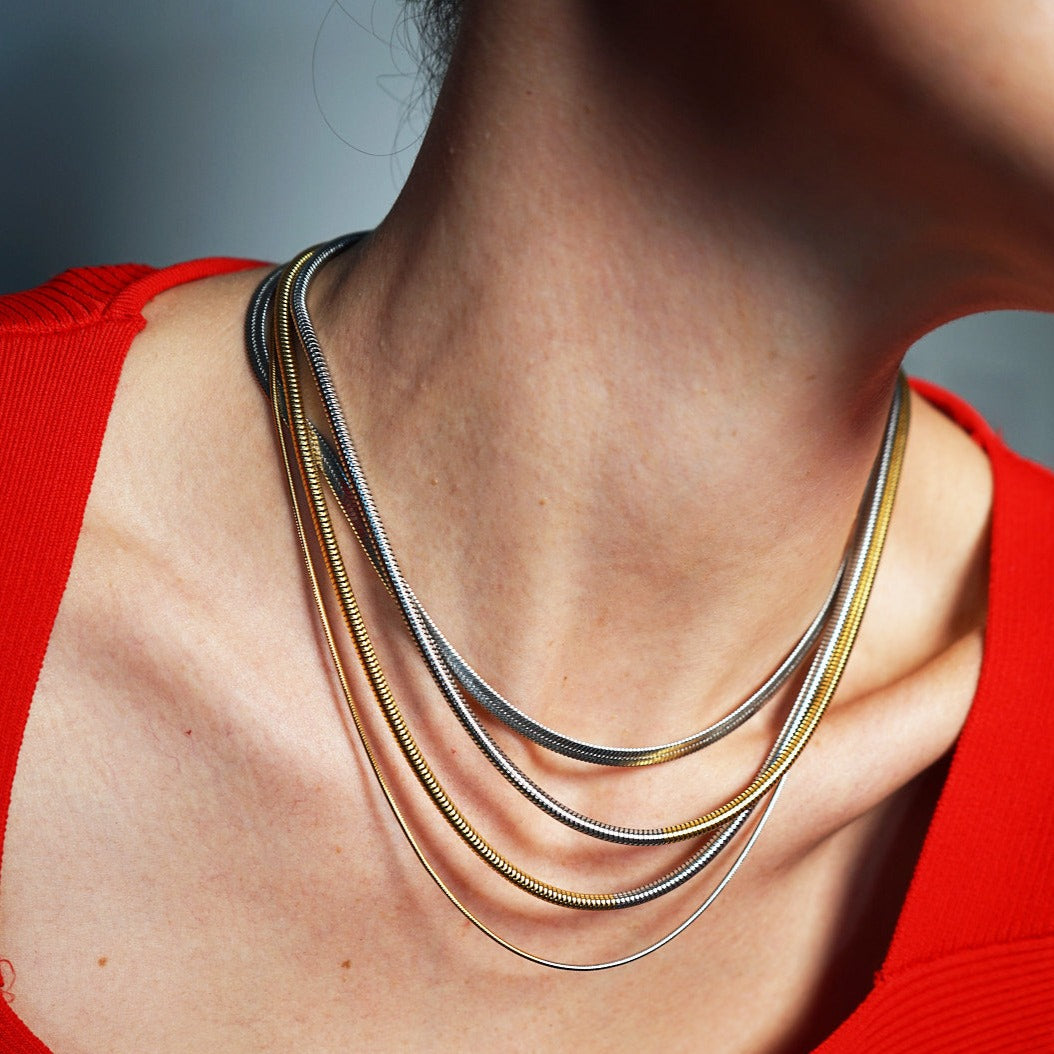 RELLY GOLDVER NECKLACE LAYERED SETS