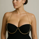 BRASIER BRA CHAIN BODY SILVER