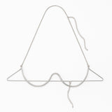 BRASIER BRA CHAIN BODY SILVER