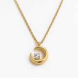 MOON NECKLACE WATERPROOF - VELOWE