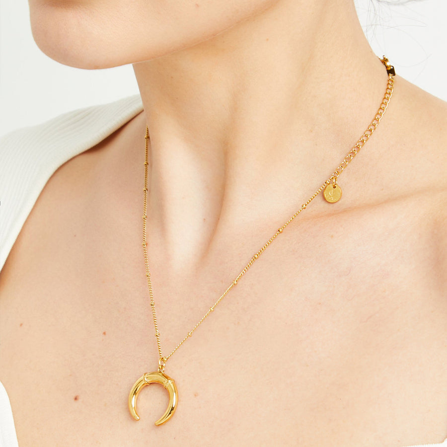 MOON NECKLACE WATERPROOF