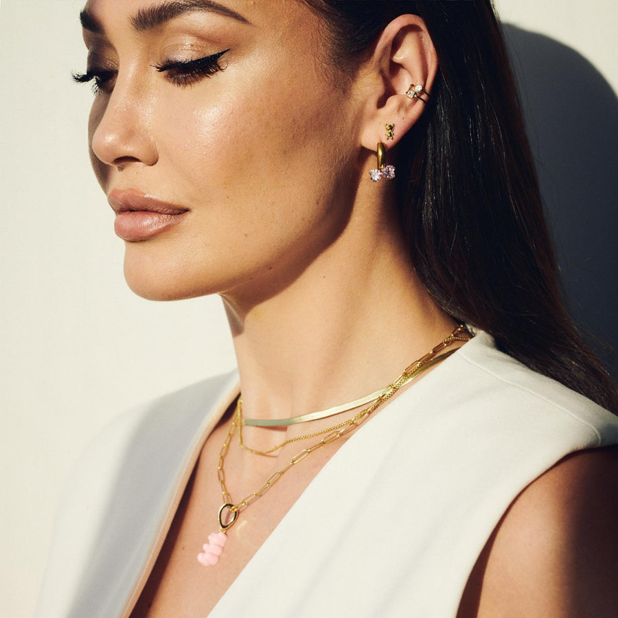 BOW MINI HOOPS