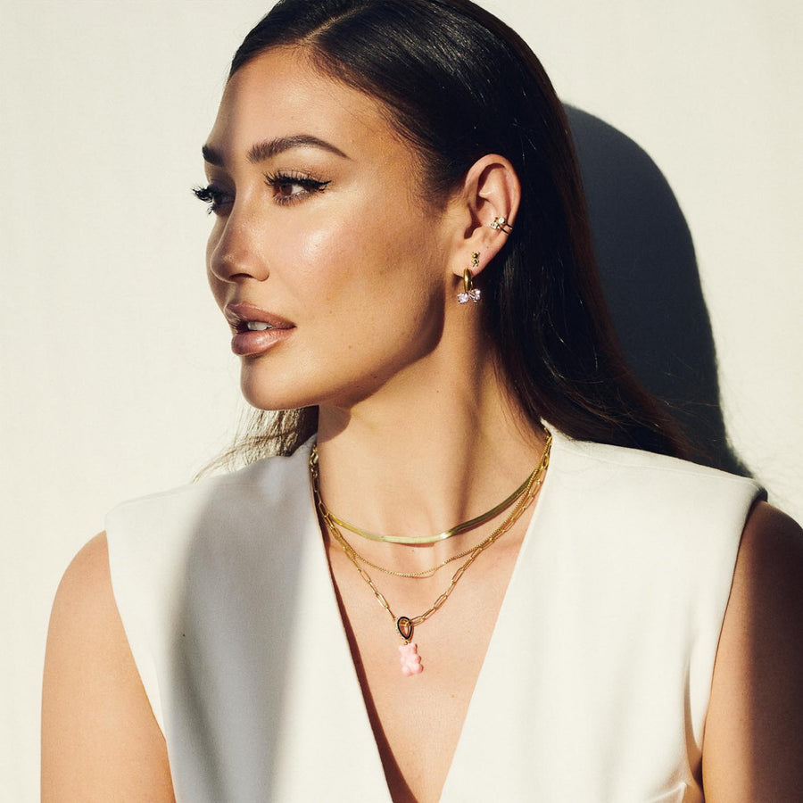 BOW MINI HOOPS