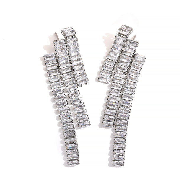 LARISA GLAM EARRINGS VERGLAS - VELOWE