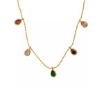 TEARDROP VERGLAS NECKLACE - VELOWE