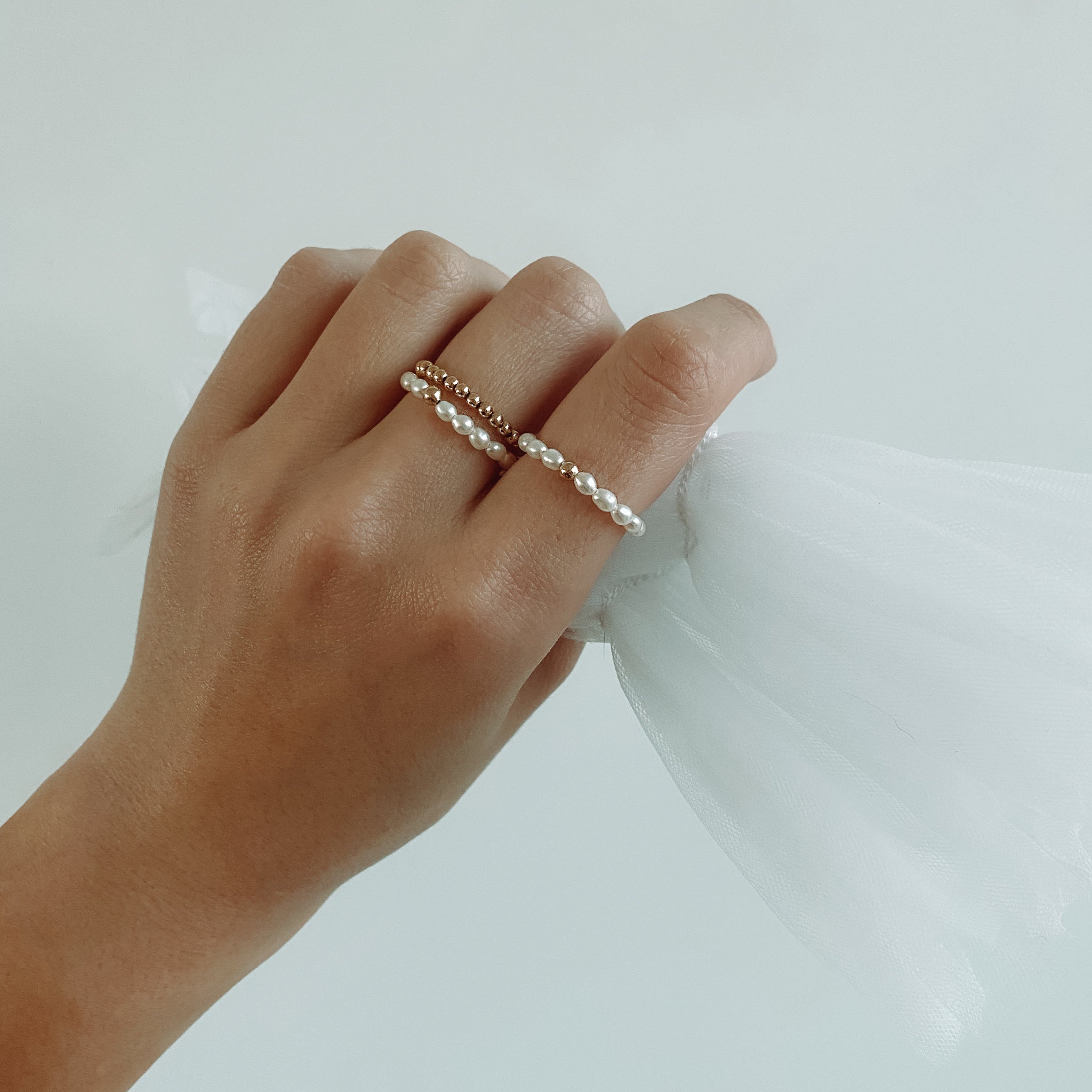 PEARL GOLD RING - VELOWE