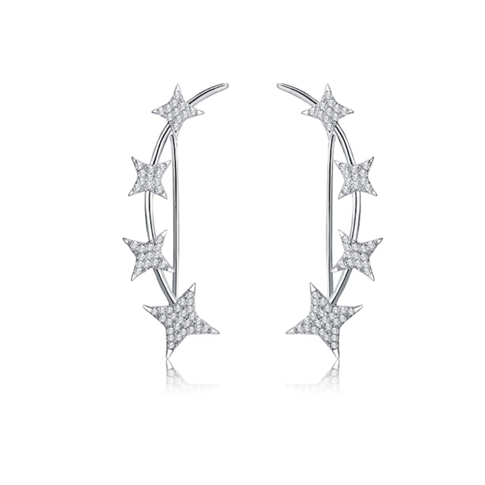 STARS STUD CUFFS EARRINGS - VELOWE