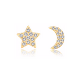 MOON & STARS EARRINGS - VELOWE