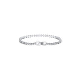 SUSI TENNIS BRACELET, WHITE CZ - VELOWE