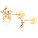 MOON & STARS EARRINGS - VELOWE