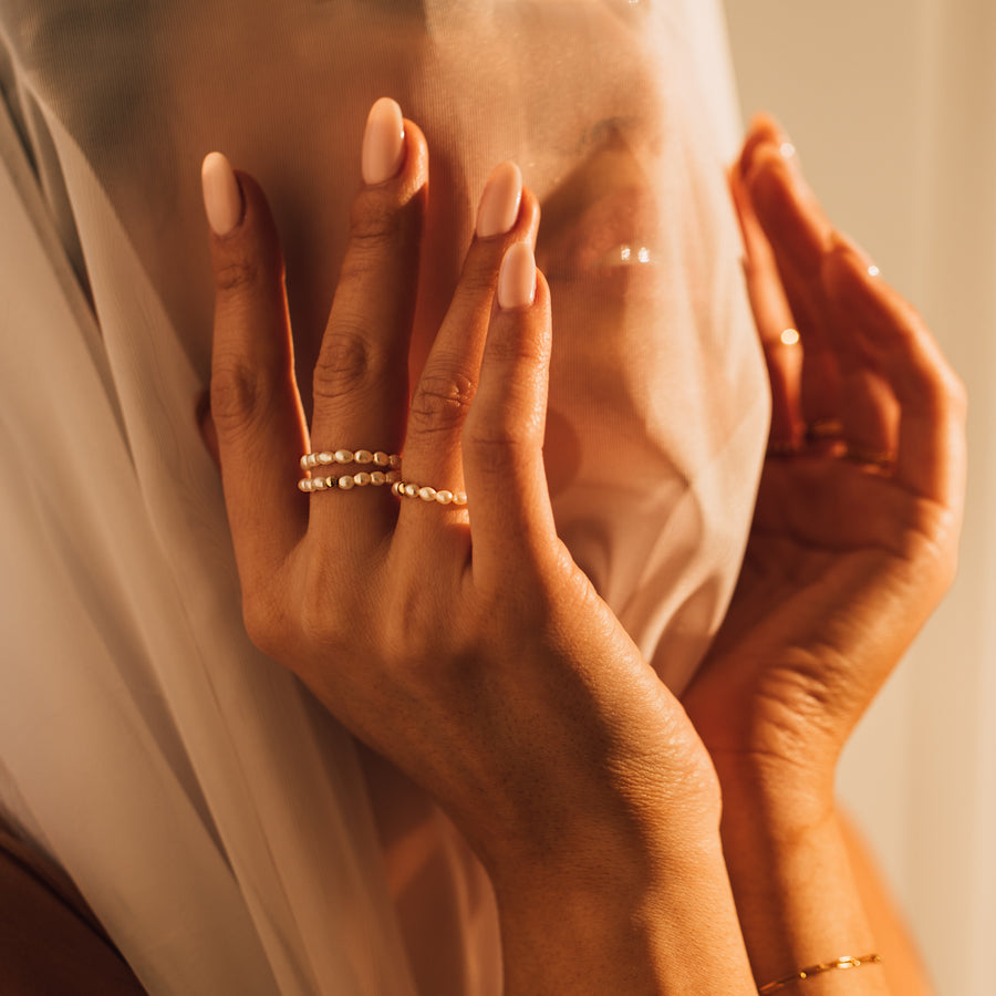 PEARL GOLD RING
