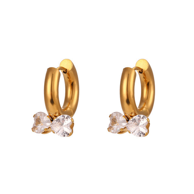 BOW MINI HOOPS